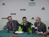 Pomeczowa konferencja - fot. Woytek