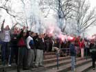 W Wielką Sobotę 200 fanów Legii zameldowało się w Wodzisławiu