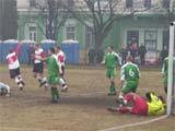 Radość Artura Serzysko po strzelonym golu - fot. Mishka