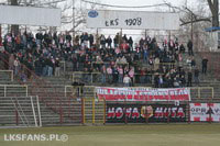 Cracovia na  ŁKS-ie - fot. lksfans.pl