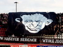 Oprawa kibiców  Cracovii - fot. opravcy.pl