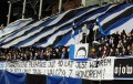 Zawisza Bydgoszcz na meczu z Sandecją Nowy Sącz - fot. zawiszafans.pl