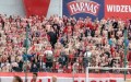 Widzew Łódź na meczu z Jagiellonią - fot. jagiellonia.net