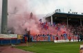 Górnik Zabrze na meczu z Wisłą Kraków