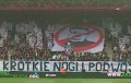 Polonia Warszawa na meczu z Piastem Gliwice