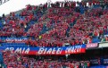 Wisła Kraków na meczu z Zagłębiem Lubin - fot. kibicewisly.pl