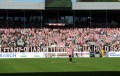 Cracovia na meczu z Piastem Gliwice - fot. wikipasy.pl