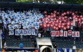 Unia Tarnów na meczu z Wisłą II Kraków