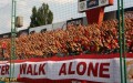 Widzew Łódź na meczu z Jagiellonią Białystok - fot. widzewtomy.net