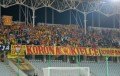 Korona Kielce na meczu z Legią Warszawa - fot. Mishka