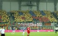 Piast Gliwice na meczu z Ruchem Chorzów - fot. niebiescy.pl