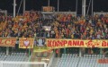 Korona Kielce na meczu z Jagiellonią Białystok - fot. mks-korona-kielce.pl