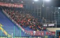 Widzew Łódź na wyjazdowym meczu z Wisłą Kraków - fot. kibicewisly.pl
