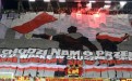 Jagiellonia Białystok na meczu z Zawiszą Bydgoszcz - fot. jagiellonia.net