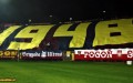 Pogoń Szczecin na meczu z Zagłębiem Lubin - fot. pogononline.pl
