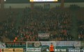 Zagłębie Lubin na meczu z Piastem Gliwice - fot. piast-gliwice.eu