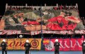 Widzew Łódź na wyjazdowym meczu z Zawiszą Bydgoszcz - fot. widzewtomy.net