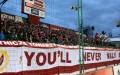 Widzew Łódź na meczu ze Śląskiem Wrocław - fot. widzewtomy.net