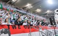 Legia Warszawa na meczu z Cracovią - fot. Mishka