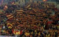 Jagiellonia Białystok na meczu z Widzewem Łódź - fot. jagiellonia.net
