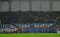 Wisła Kraków na wyjazdowym meczu z Piastem Gliwice - fot. kibicewisly.pl