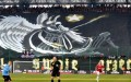 Wisła Kraków na meczu z Cracovią - fot. kibicewisly.pl