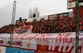 Widzew Łódź na meczu z Piastem Gliwice - fot. widzewtomy.net