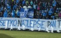 Ruch Chorzów na meczu z Piastem Gliwice - fot. niebiescy.pl
