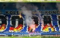 Lech Poznań na meczu z Jagiellonią Białystok