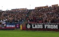 Pogoń Szczecin na meczu z Widzewem Łódź - fot. widzewtomy.net