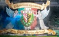 Śląsk Wrocław na meczu z Zagłębiem Lubin - fot. wks.pl
