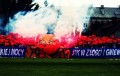 Mazovia Mińsk Maz. na meczu z Victorią Kałuszyn