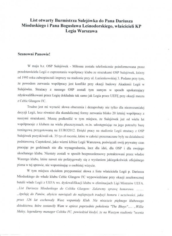 fot. Burmistrz Sulejówka