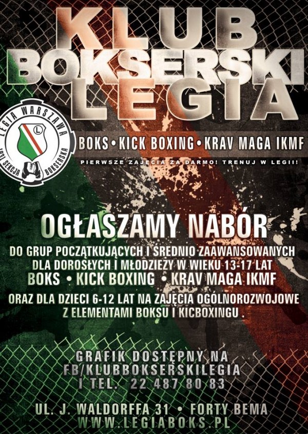 fot. Klub Bokserski Legia