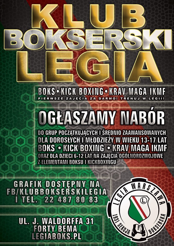 fot. Klub Bokserski Legia