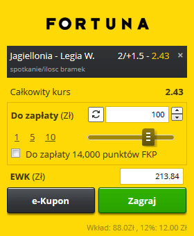 Zagraj na Legię i wygraj!