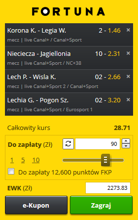Zagraj na Legię i wygraj!