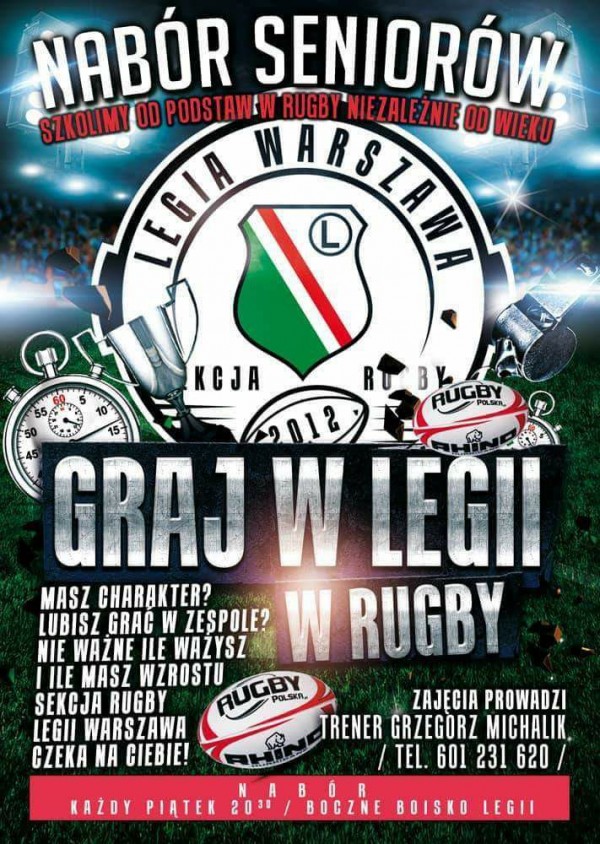 fot. Legia Rugby