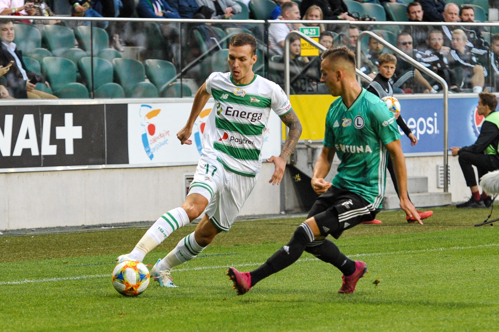 Legia Warszawa - Lechia Gdańsk, Lukas Haraslin, Michał Karbownik