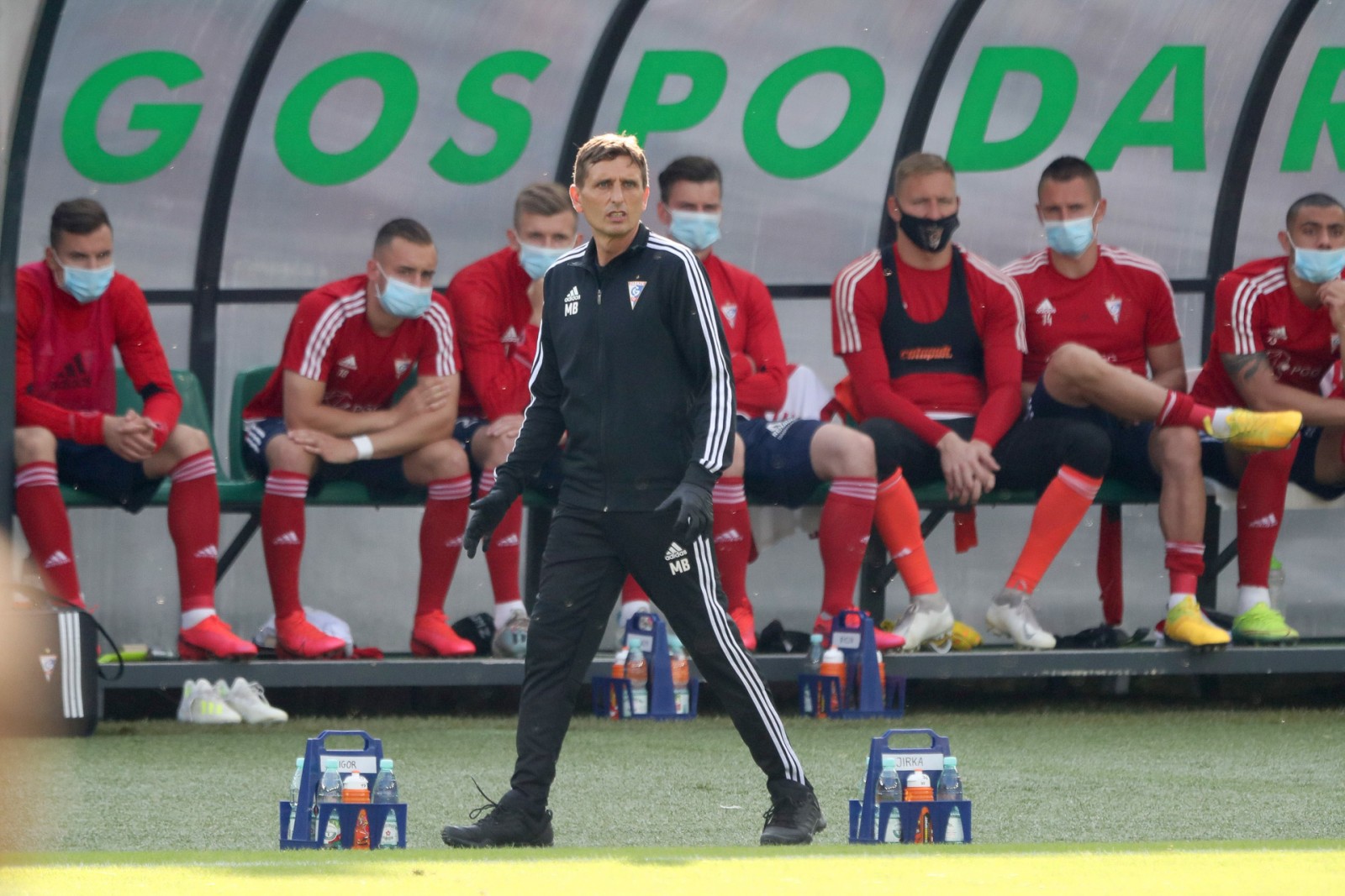Górnik Zabrze - Legia Warszawa, Marcin Brosz