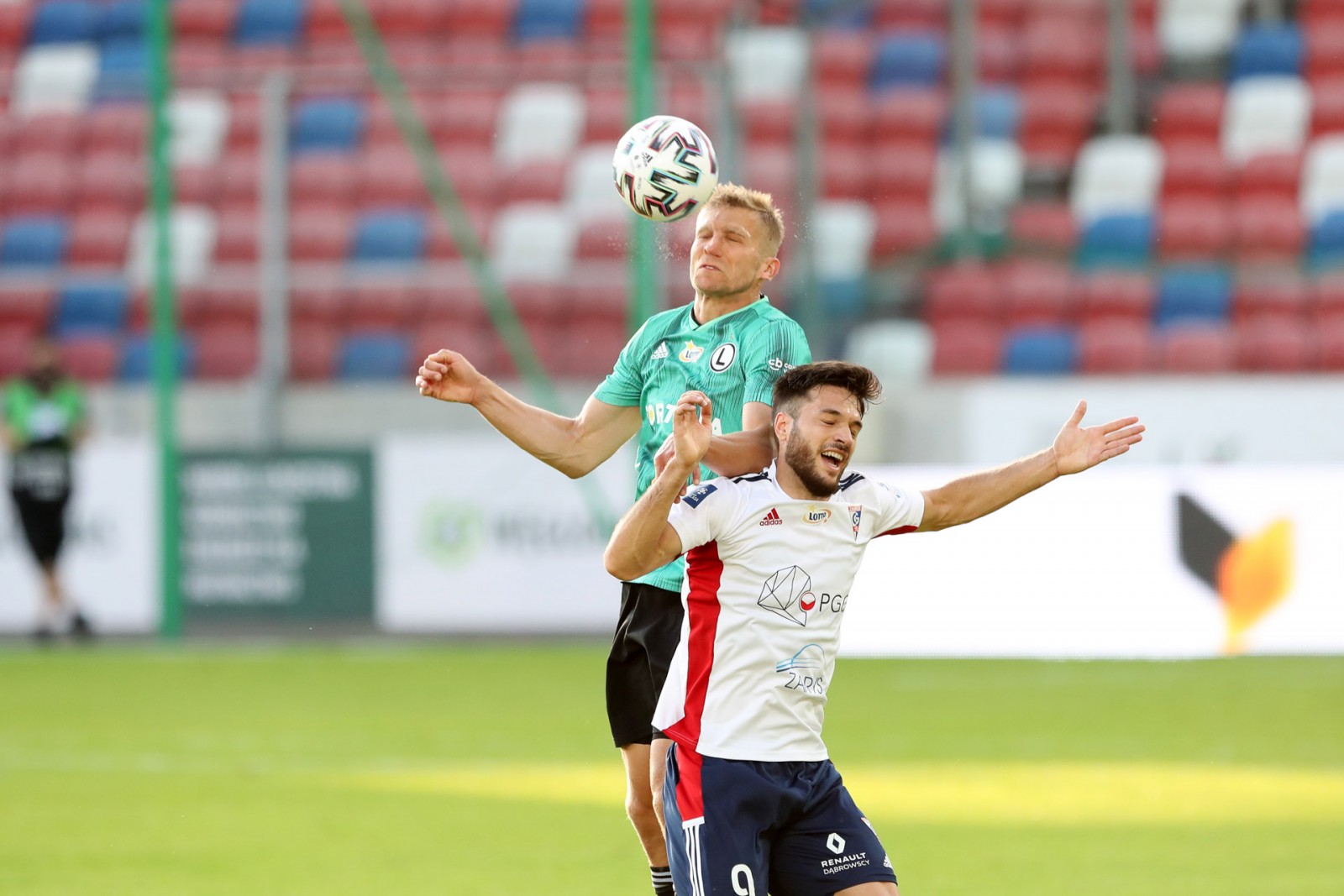 Górnik Zabrze - Legia Warszawa, Igor Lewczuk, Jesus Jimenez