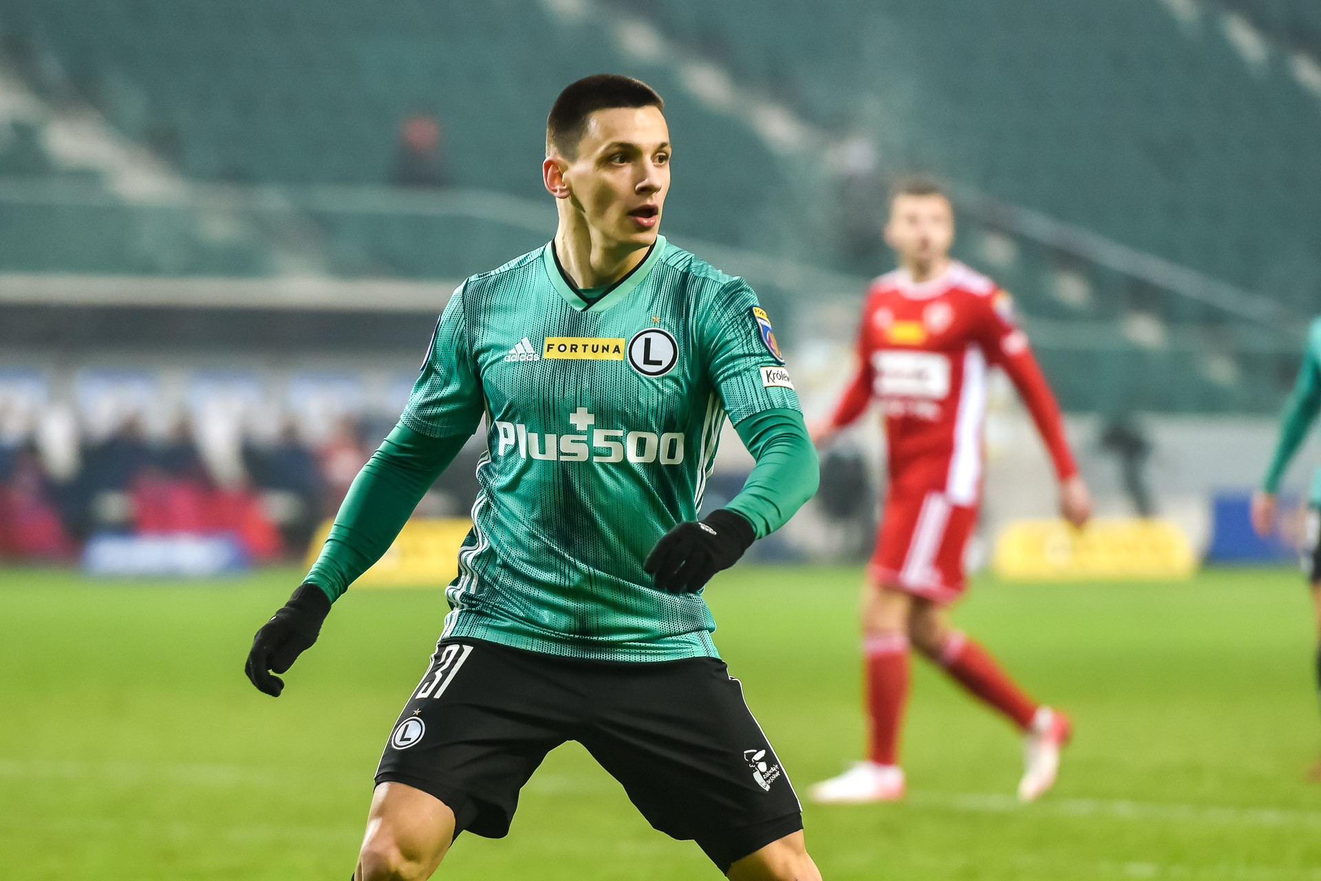 Legia Warszawa - Piast Gliwice, Nazarij Rusyn