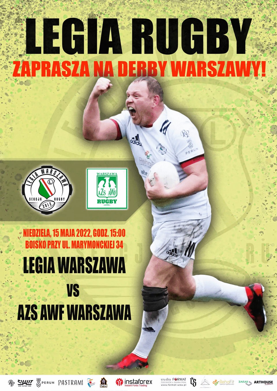 Plakat meczowy