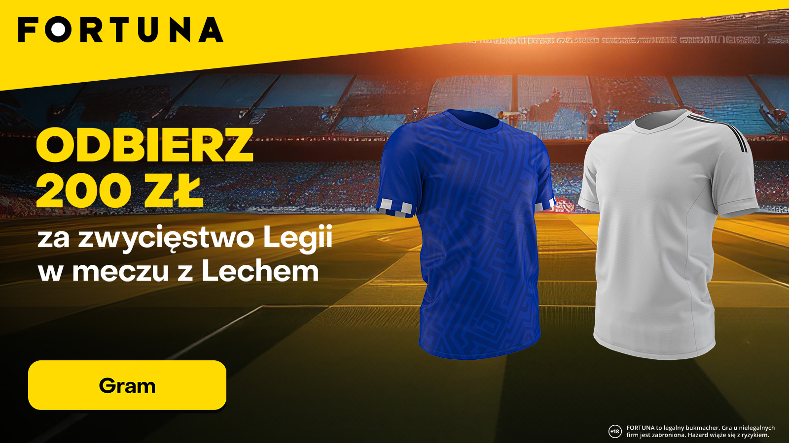 Oferta na mecz Lech - Legia