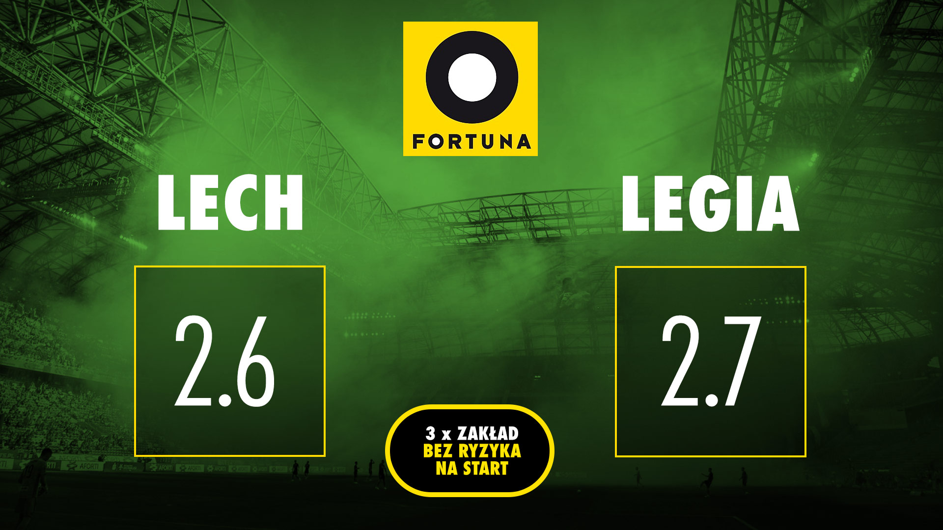 Oferta na mecz Lech - Legia