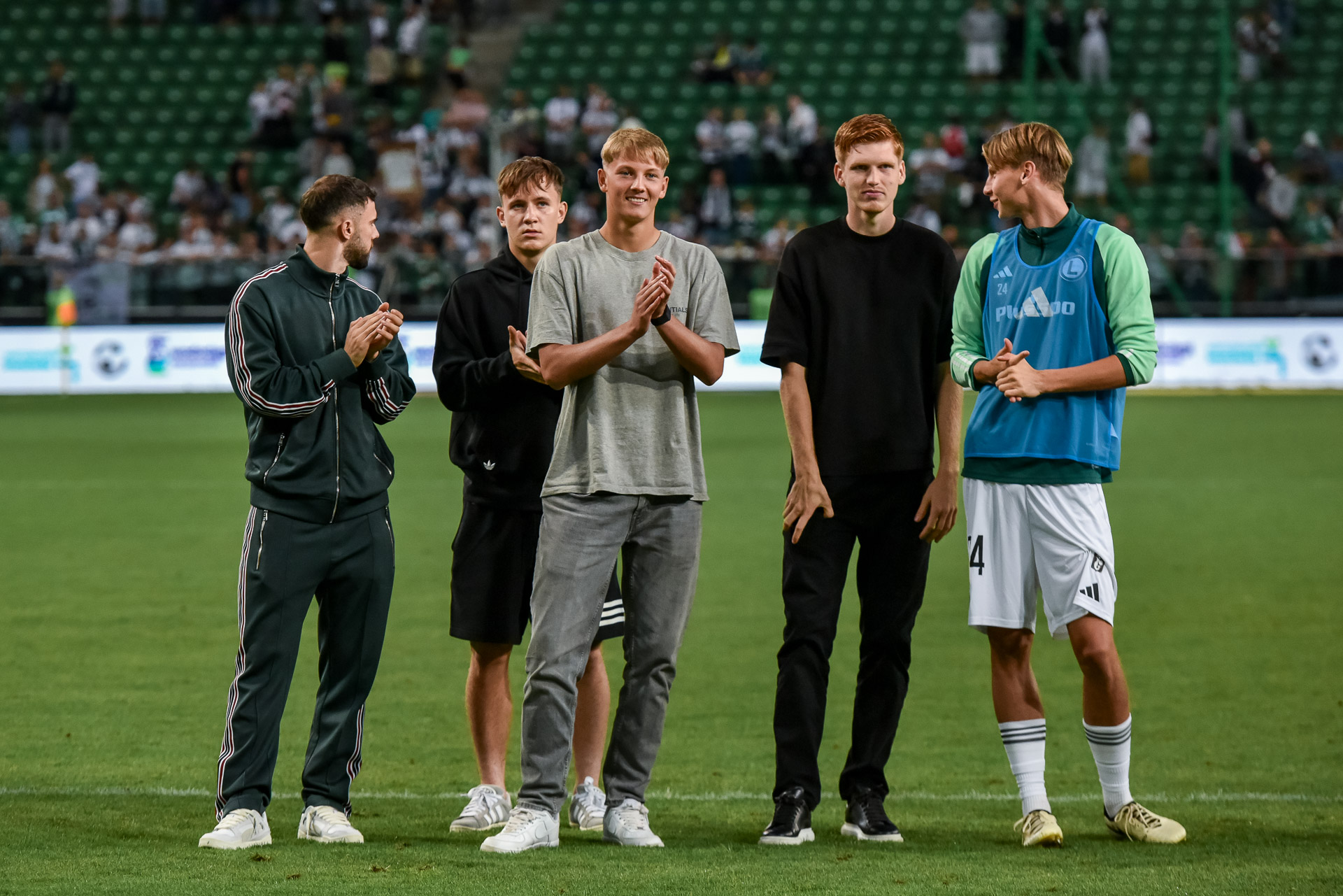 Legia Warszawa - Drita Gnjilane Jurgen Celhaka Jakub Adkonis Jan Leszczyński Jordan Majchrzak Jan Ziółkowski