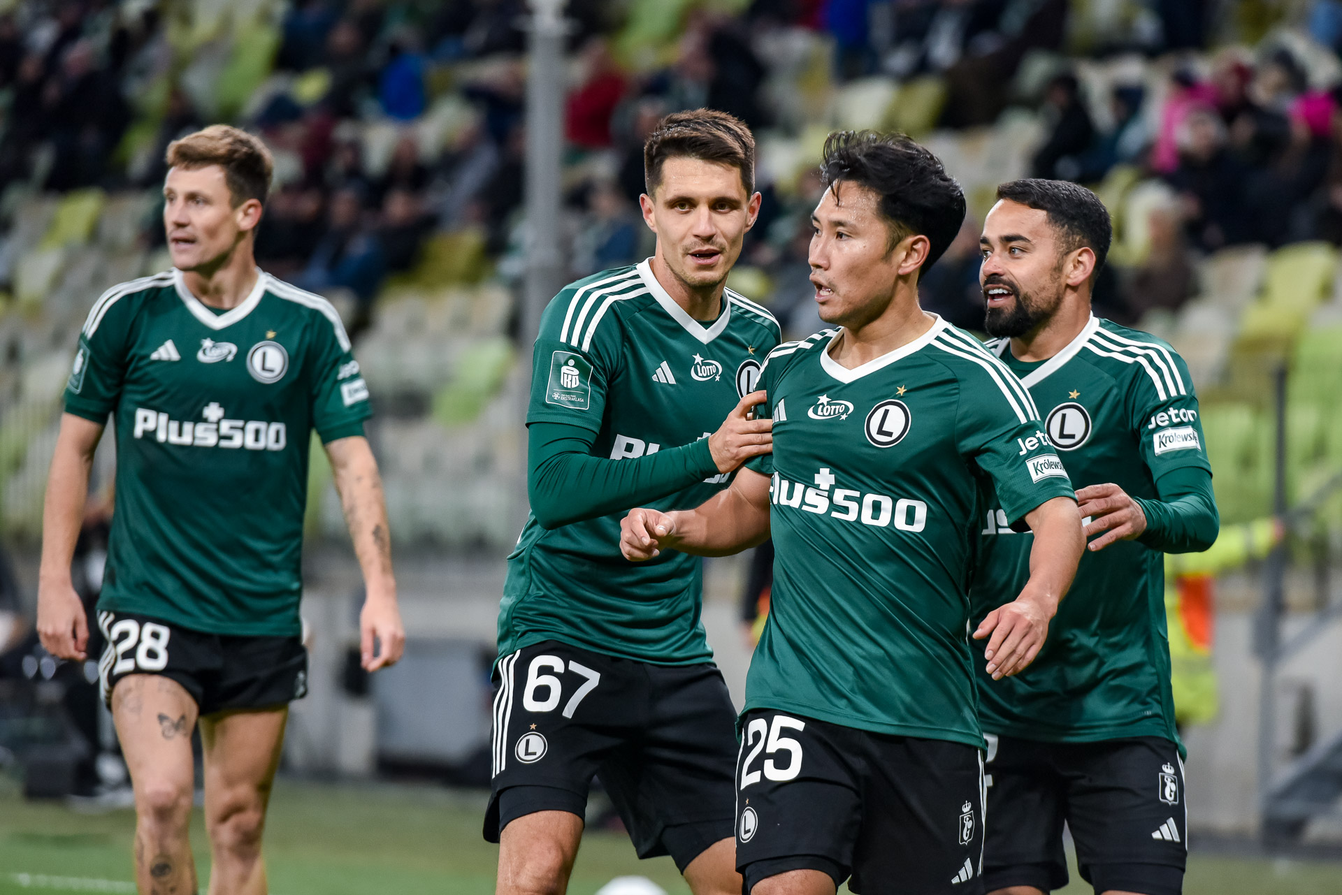 Lechia Gdańsk - Legia Warszawa Ryoya Morishita Bartosz Kapustka, Luquinhas