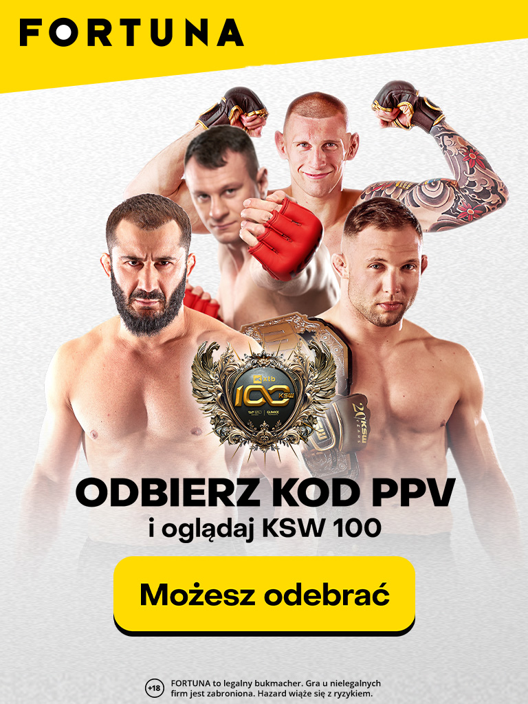 Odbierz kod PPV na KSW 100