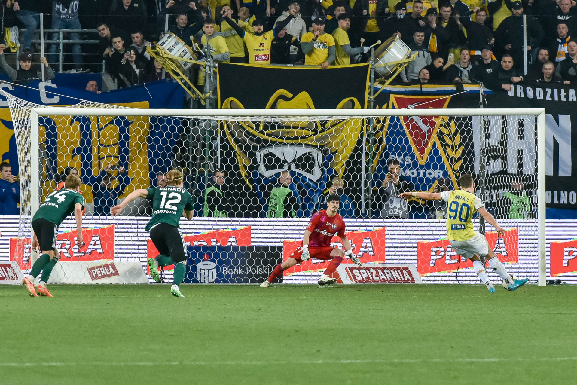 Motor Lublin - Legia Warszawa Vladan Kovacević Samuel Mraz