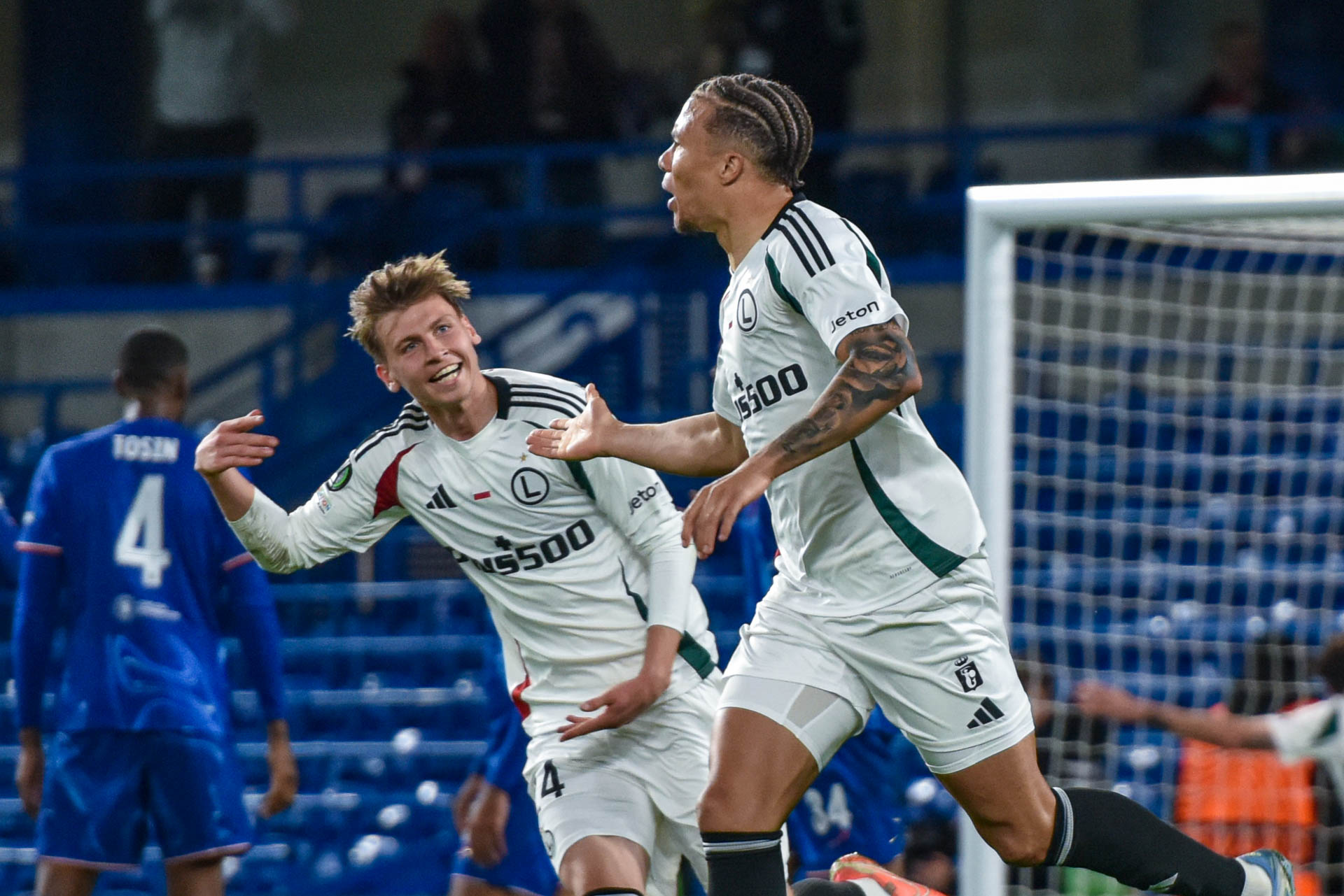 Chelsea FC - Legia Warszawa Jan Ziółkowski Steve Kapuadi